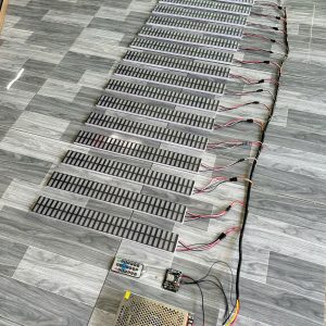 16-Bar Music Reactive LED Equalizer – 50 cm Complete Set