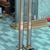 Complete set layout for decorative music reactive LED columns