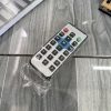 Remote control included with the music reactive LED light bar set
